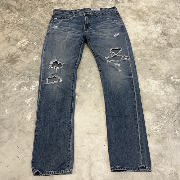 Ag Adriano Goldschmied Other - AG Adriano Goldschmied Jeans Men’s Size 34x34 The Tellis Modern Slim Distressed